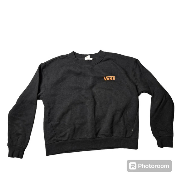 Vans Black Crew Neck Sweater - Picture 1 of 6